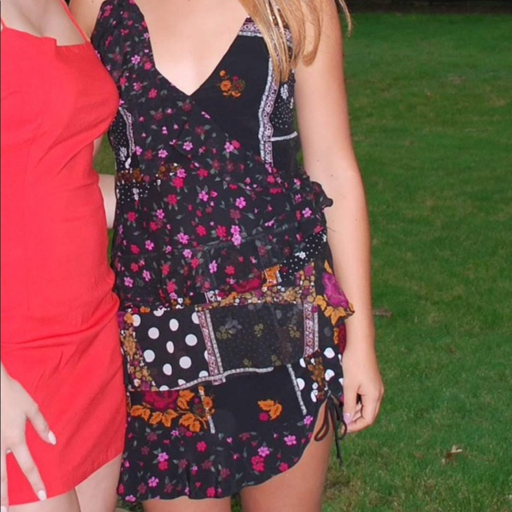 For Love and Lemons Patchwork dress